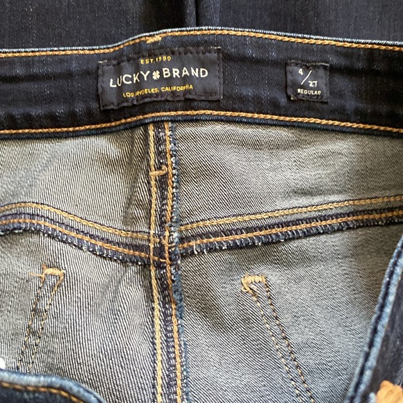 Lucky Brand Ava Skinny Jeans size 4/27 - Picture 4 of 5